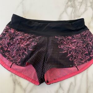 Lululemon speed shorts